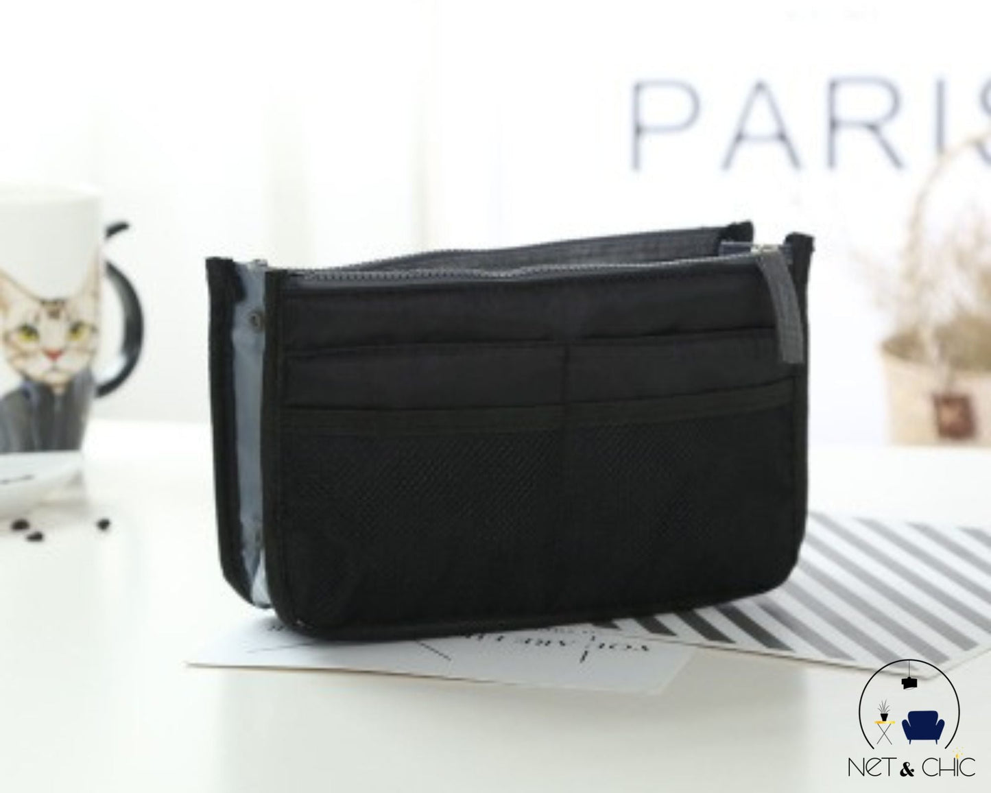 Organisateur de sac à main tendance | Pochette L'Essen'ciel - NET ET CHiC