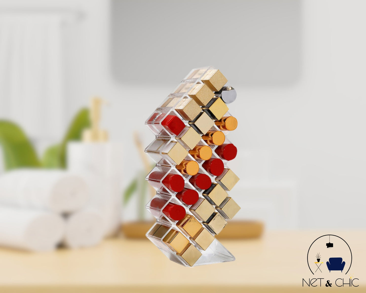 Organisateur maquillage | Tour du baiser suprême™ - NET ET CHiC